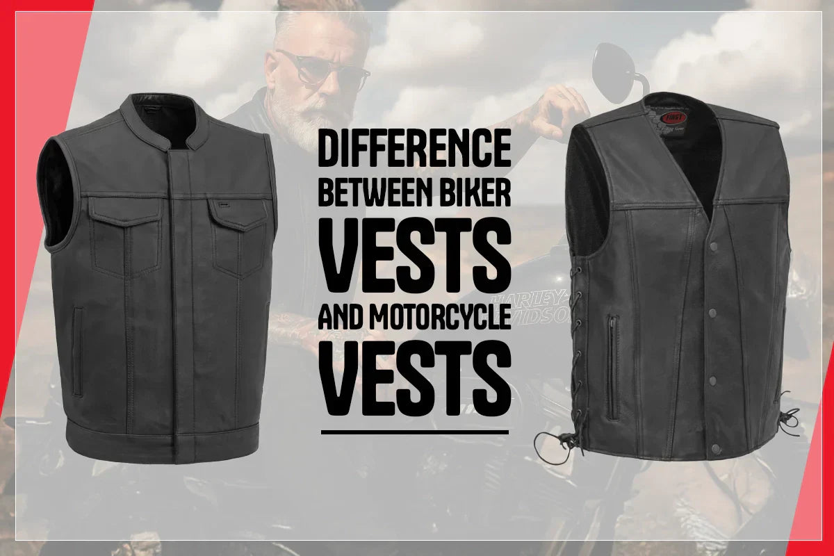 Difference Between Biker Vests and Motorcycle Vests?