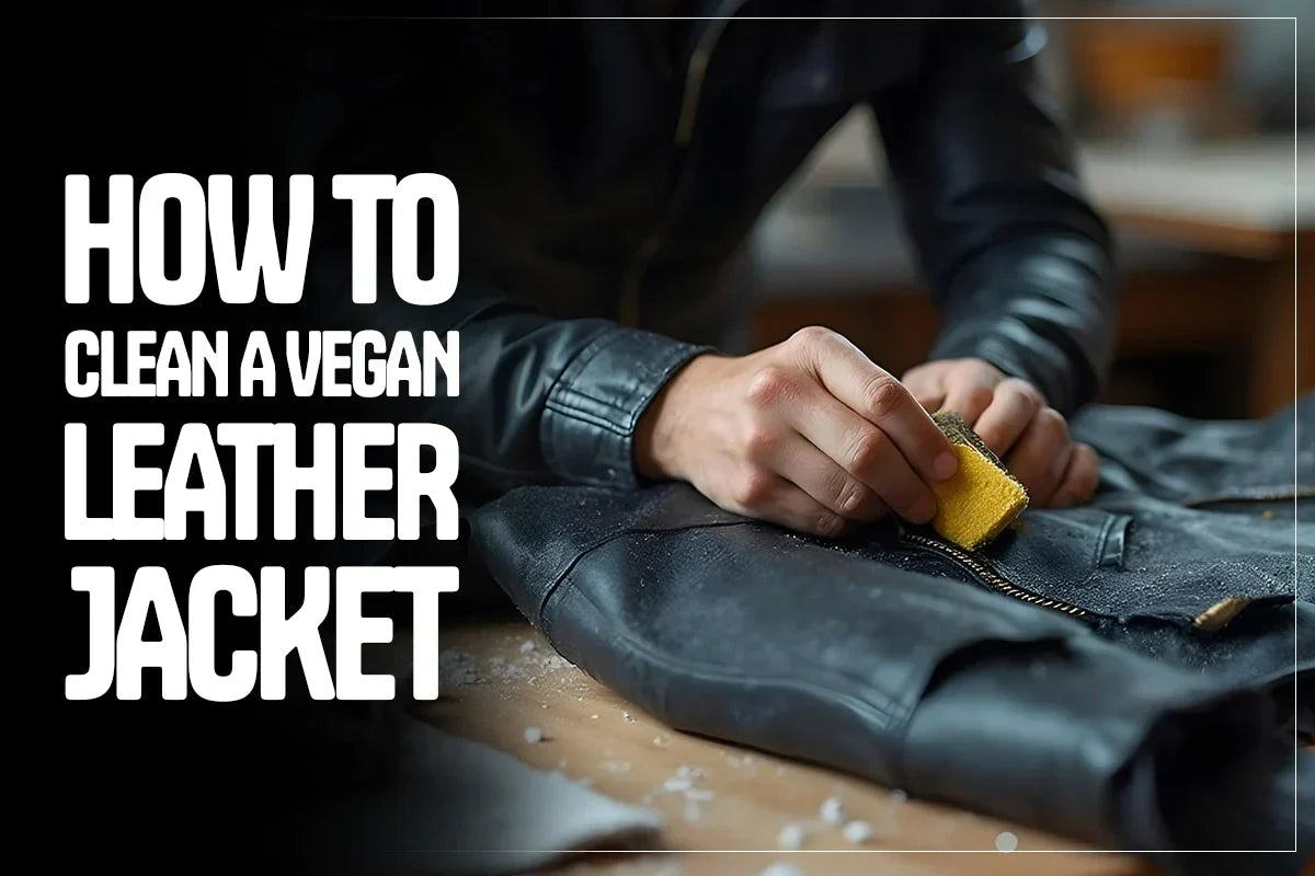 How to Clean a Vegan Leather Jacket?
