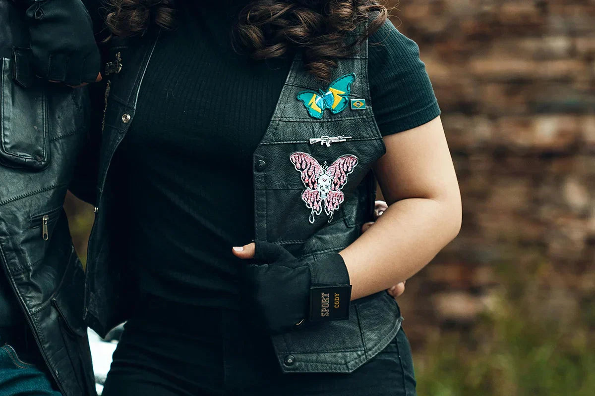 How to Sew Patches on a Leather Vest?