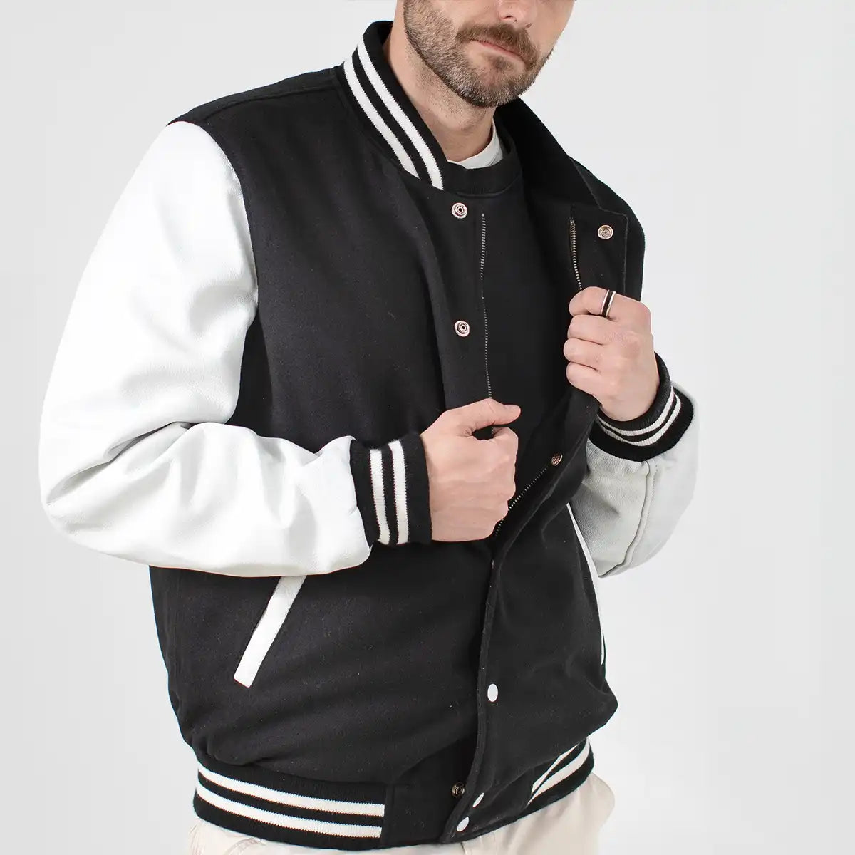 Mens Leather Varsity Jackets