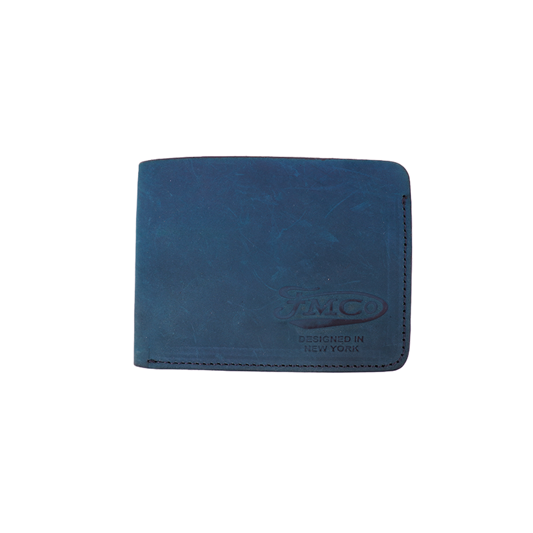 Bifold Wallet - Vegetable Tanned Leather Leather Wallet Accessories ROYAL BLUE