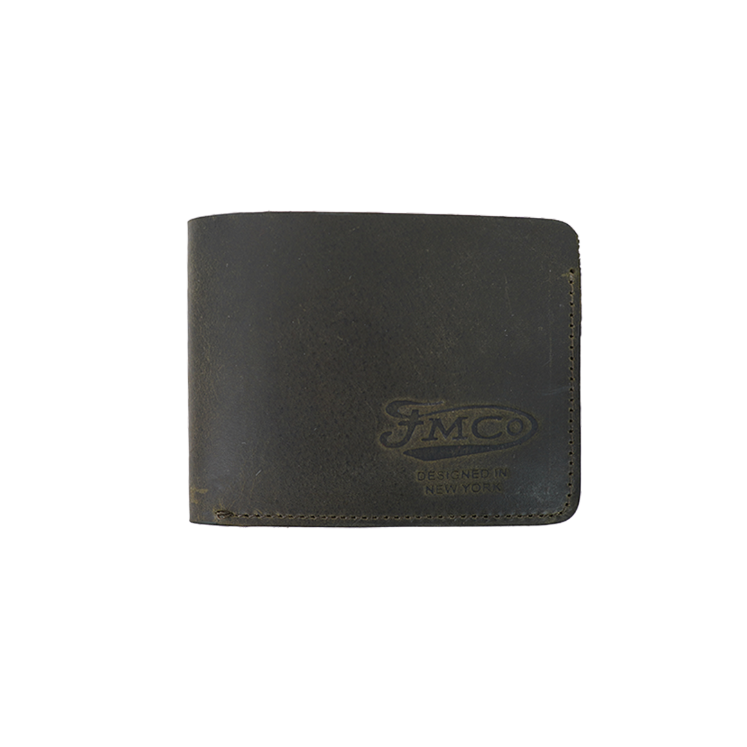 Bifold Wallet - Vegetable Tanned Leather Leather Wallet Accessories FOREST GREEN