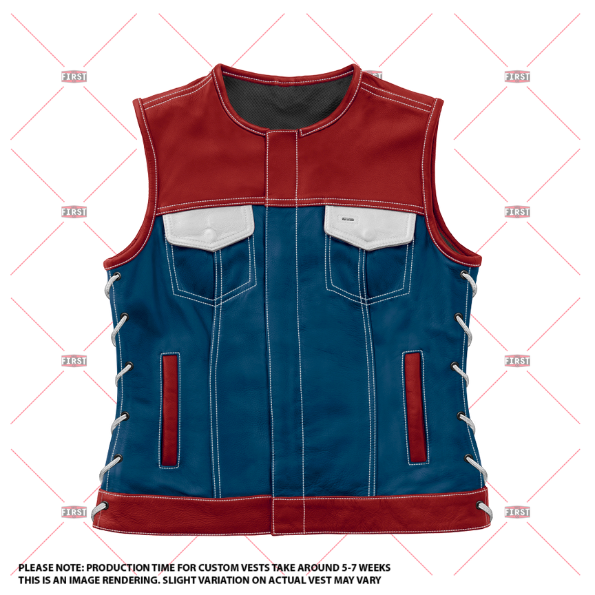 Independence Day Women's Club Style Vest First Manufacturing Company