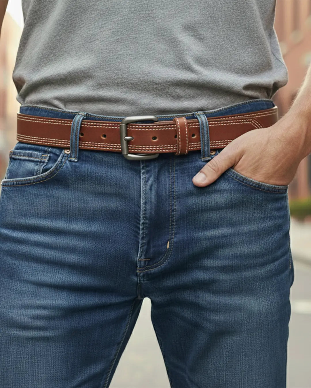 Heritage Ochre Belt Belt Accessories