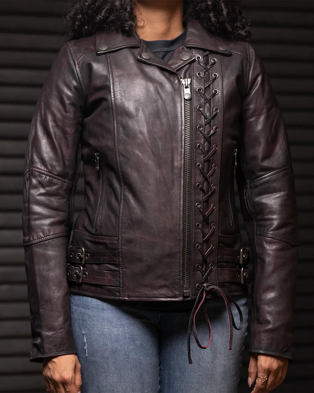 Wildside - Women's Motorcycle Leather Jacket Women's Leather Jacket Jackets