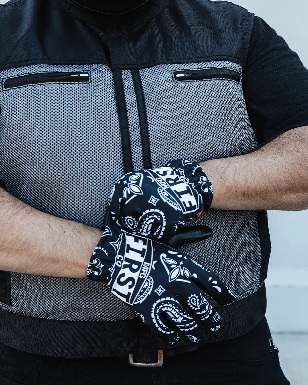 Clutch Men's Motorcycle Leather Gloves Men's Gloves Accessories