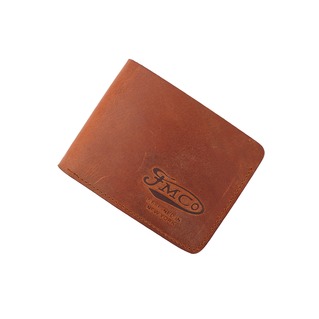 Bifold Wallet - Vegetable Tanned Leather Leather Wallet Accessories