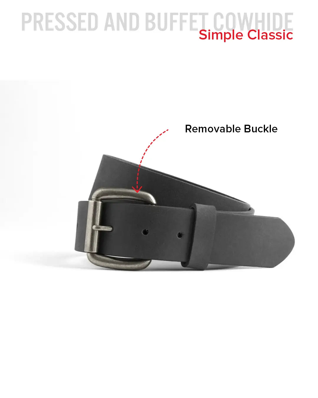Leather Belt 1 1/2" Belt Accessories