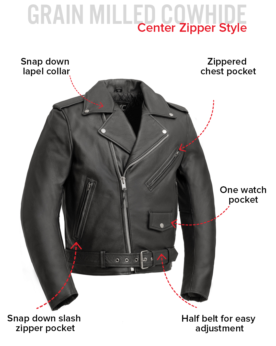 Superstar Men's Motorcycle Leather Jacket Men's Leather Jacket Jackets