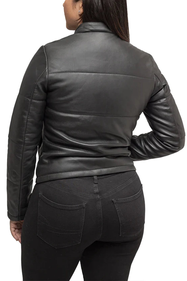 Melysa Leather Jacket Women's Fashion Leather Jacket FMCo