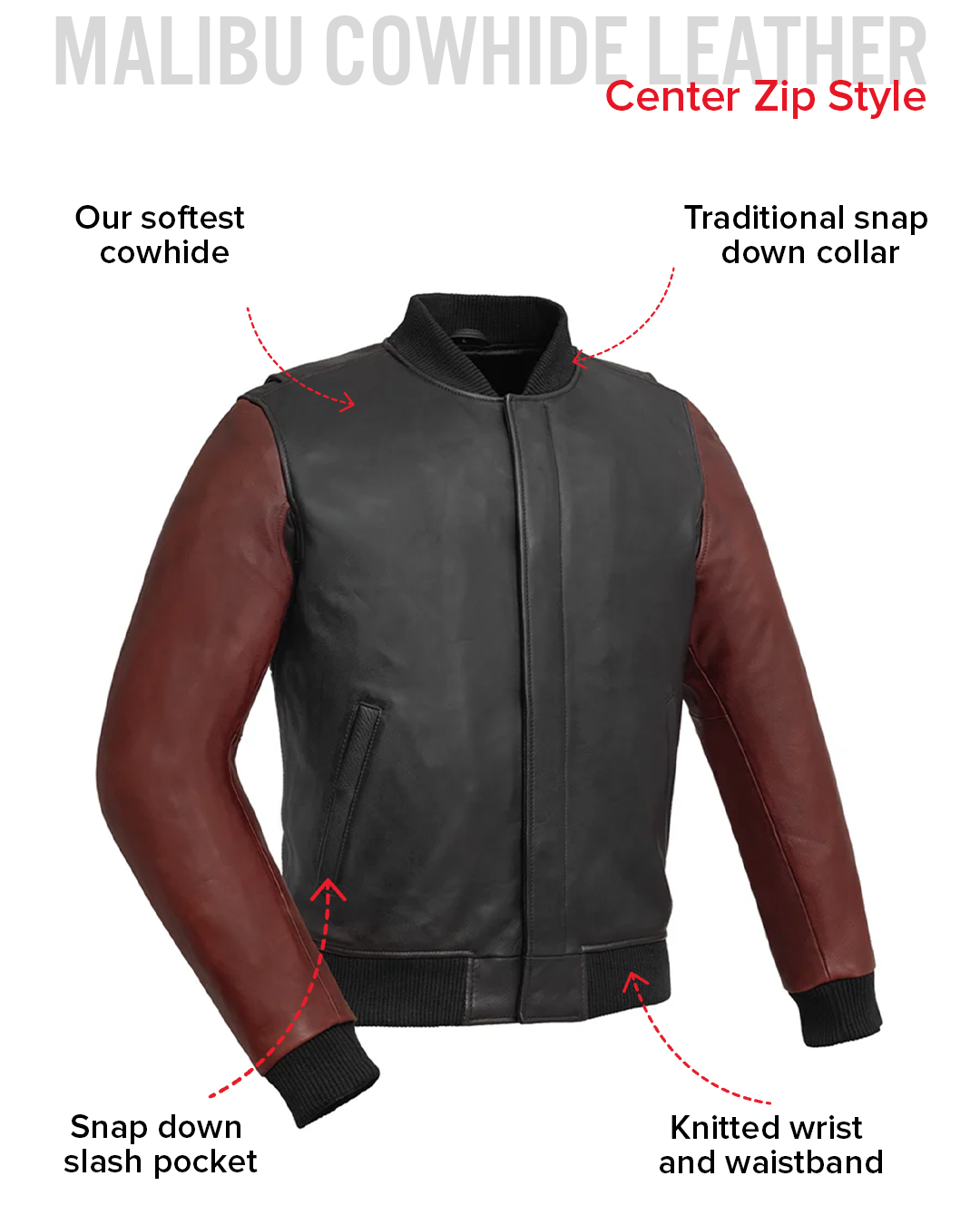 Willie Men's Motorcycle Leather Jacket Men's Leather Jacket Jackets