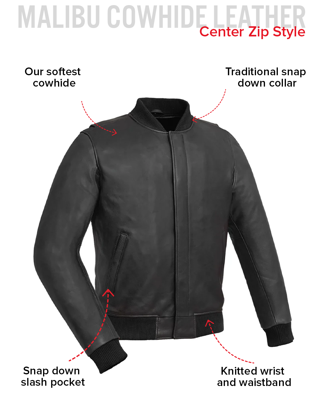 Willie Men's Motorcycle Leather Jacket Men's Leather Jacket Jackets