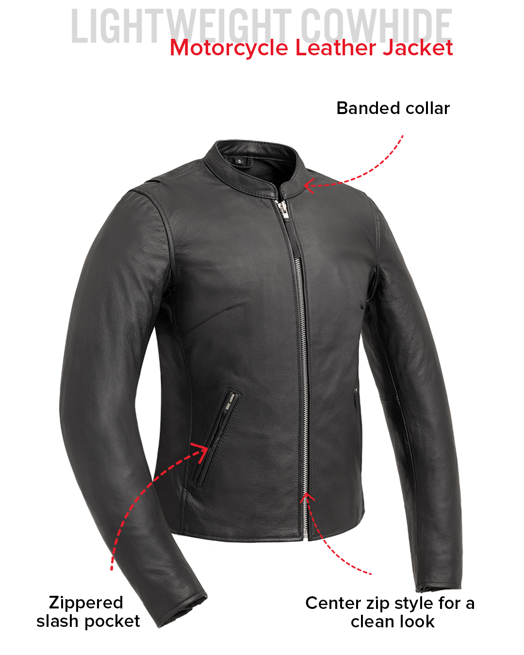 Flashback - Women's Motorcycle Leather Jacket Women's Leather Jacket Jackets