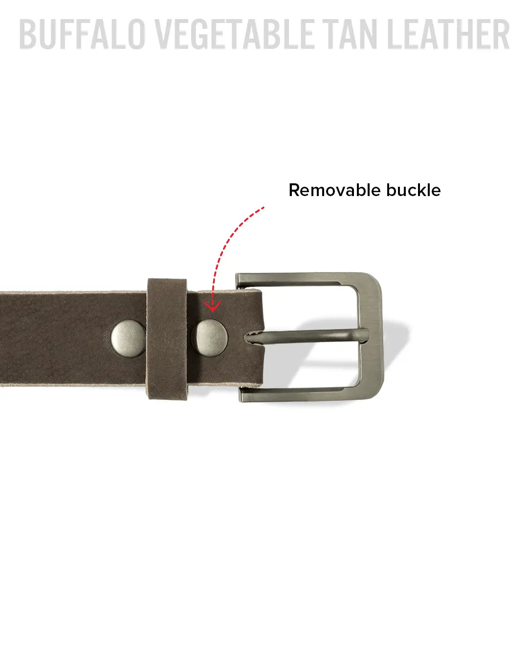 Dark Brown Nubuck Belt Belt Accessories
