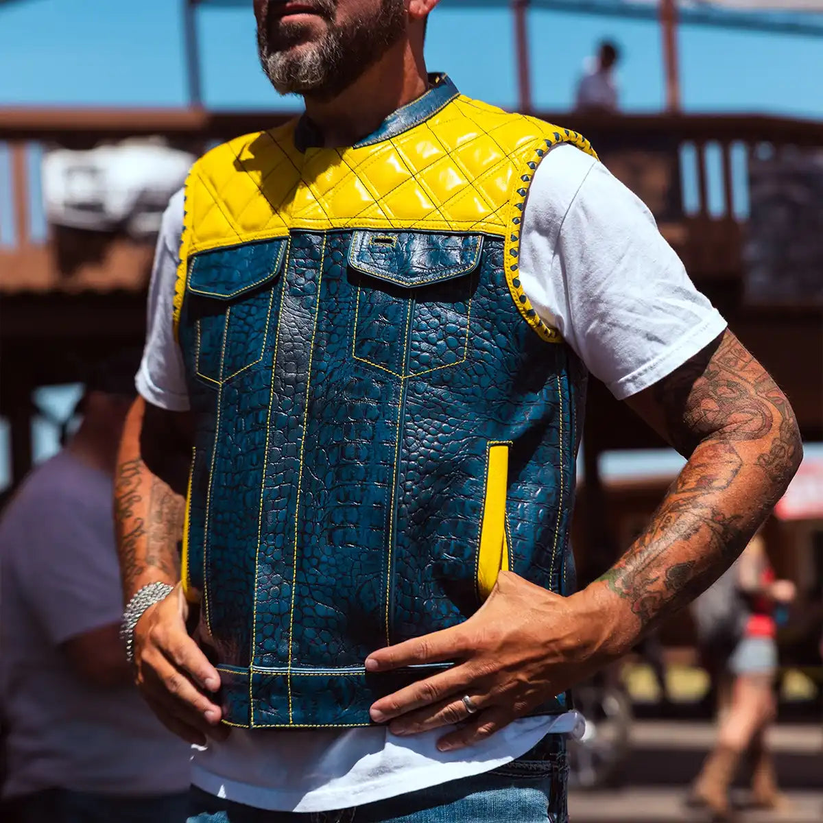 Mens Club Style Custom Vest Custom Builder Custom