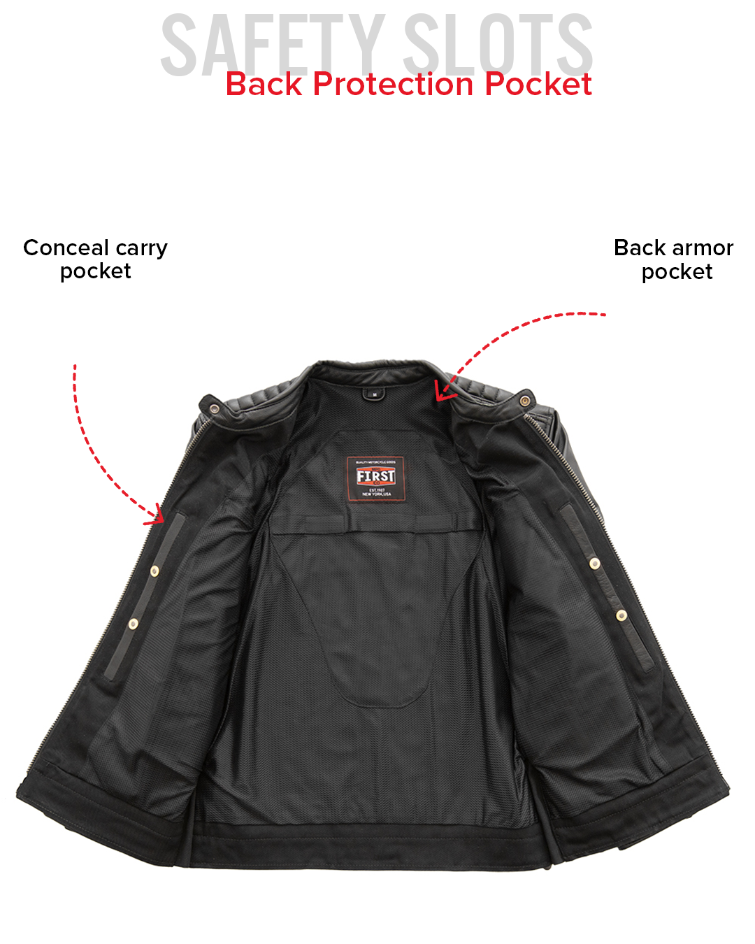 Daredevil Men's Motorcycle Twill/Leather Jacket Men's Twill Jacket Jackets