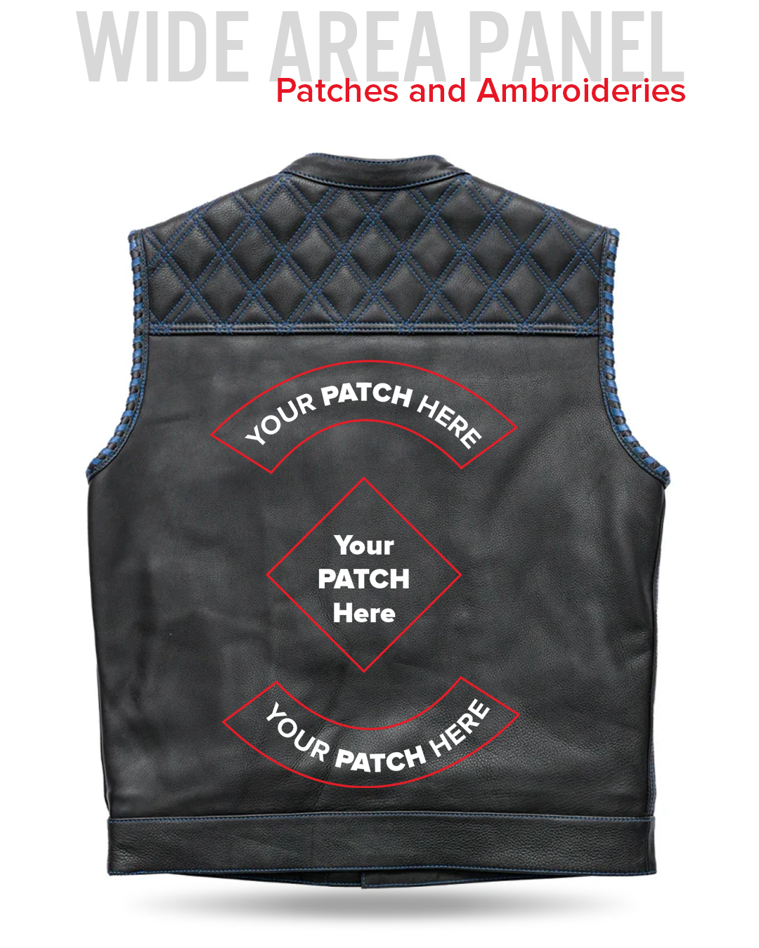 Sinister - Men's Motorcycle Leather Vest