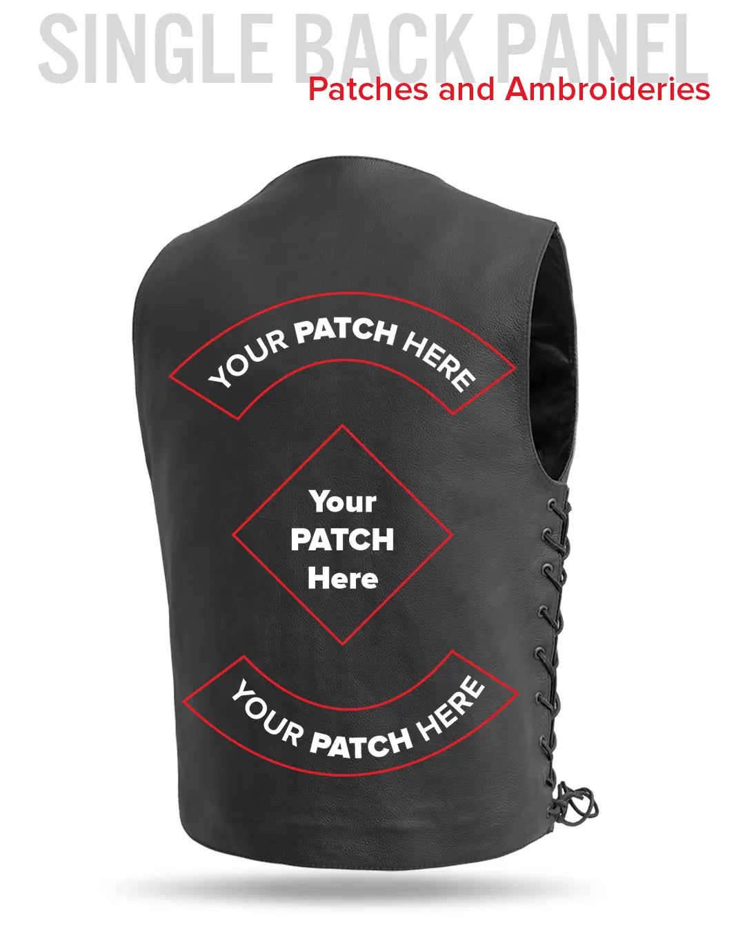 Top Biller Men's Motorcycle Western Style Leather Vest Men's Western Vest Vests