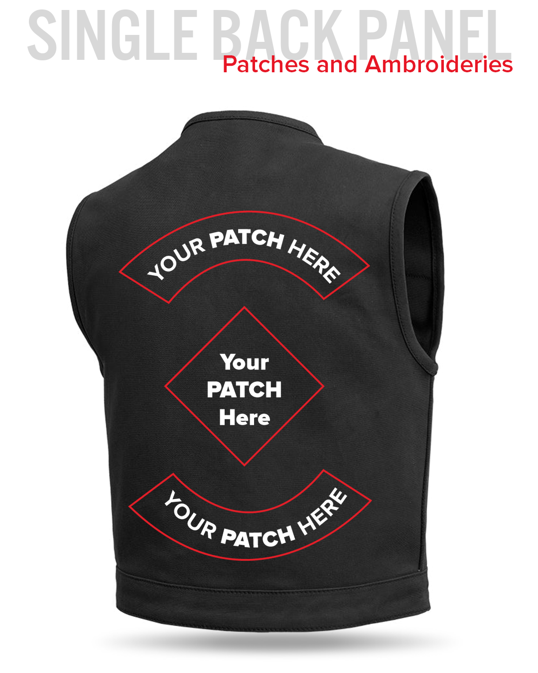 Lowside Men's Motorcycle Twill Vest