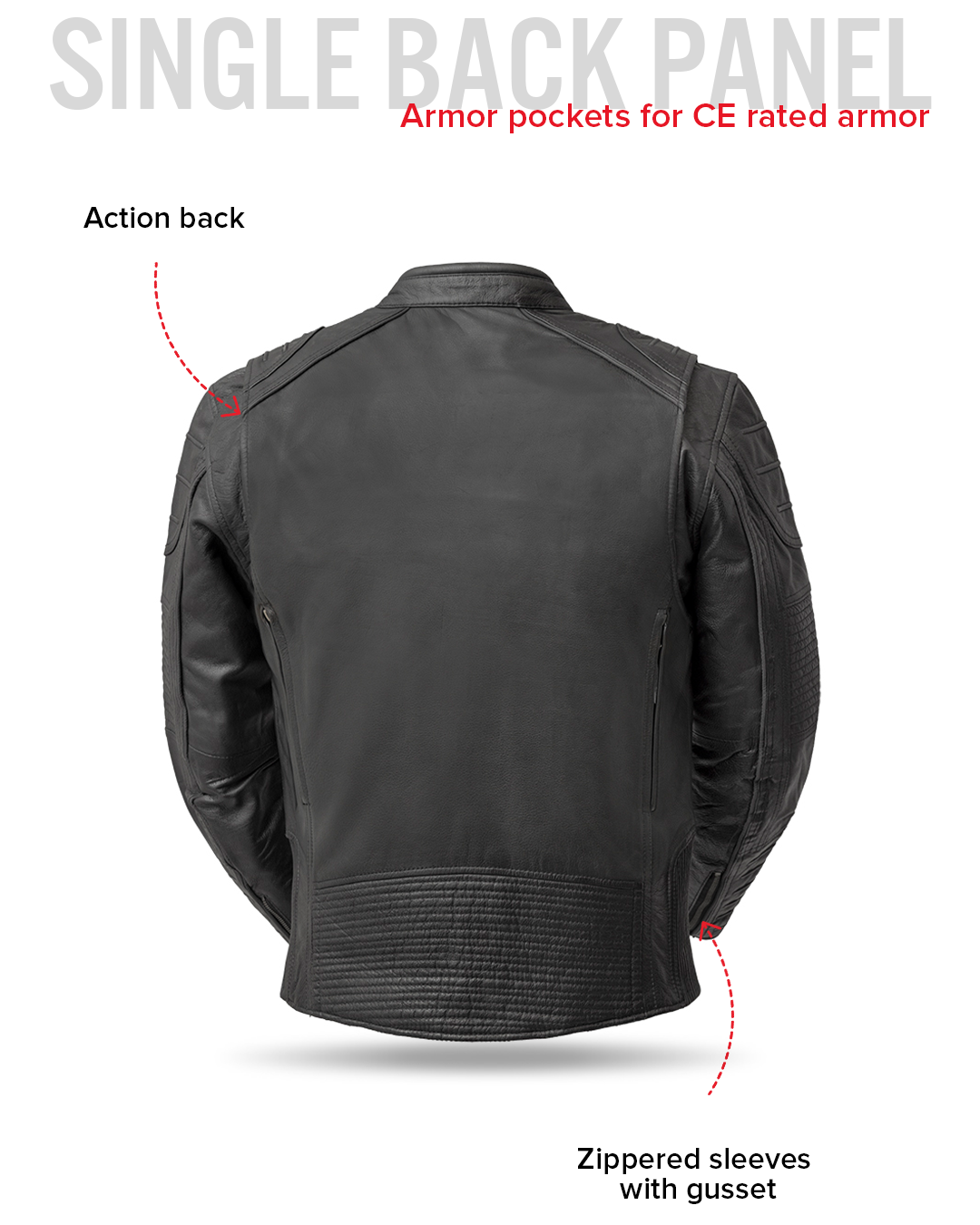 Raptor Men's Motorcycle Leather Jacket Men's Leather Jacket Jackets