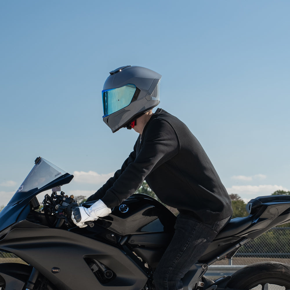 D.O.T. & ECE Daytona Viper- Arctic Grey VIPER Daytona Helmets