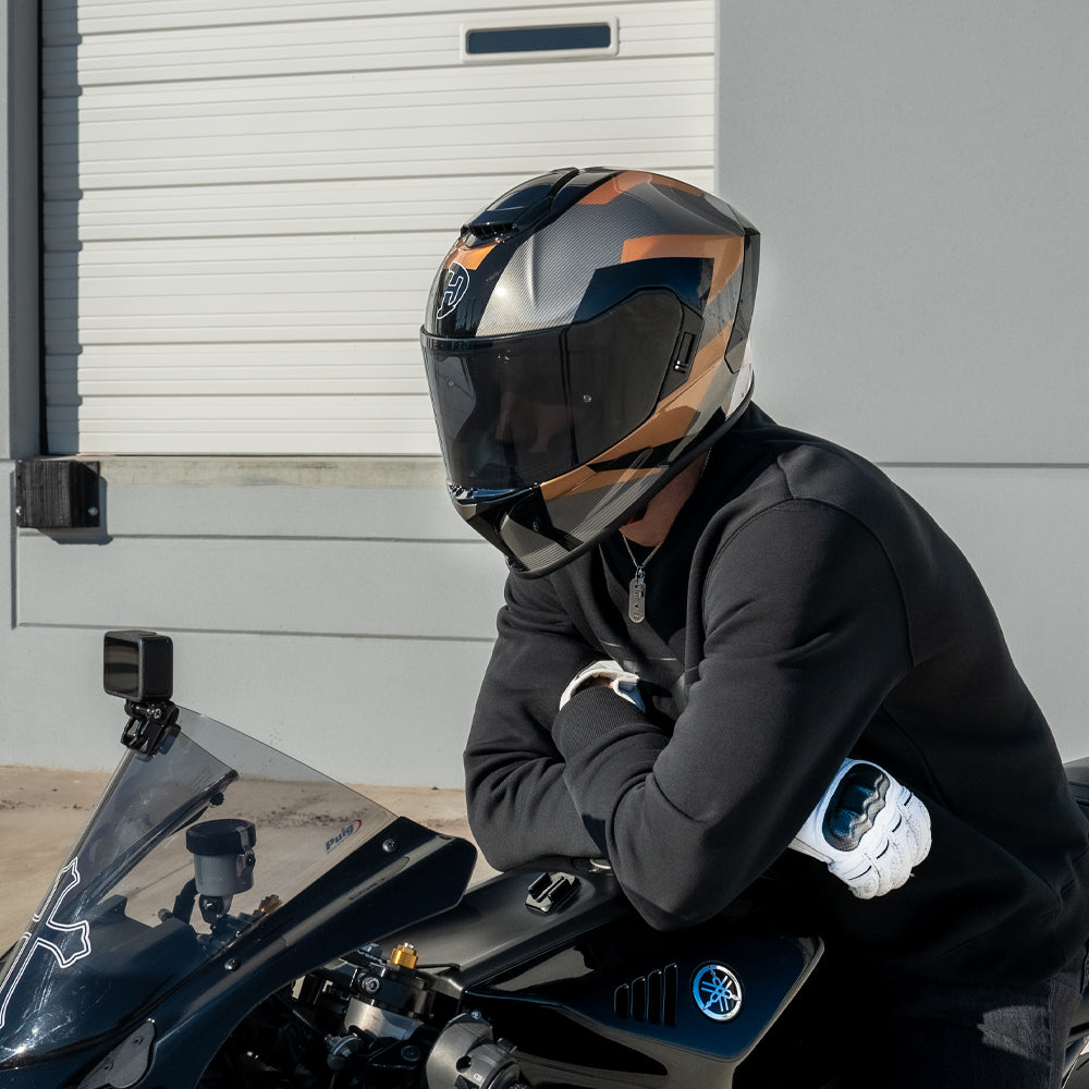 D.O.T. & ECE Daytona Viper- W/ Copperhead VIPER Daytona Helmets