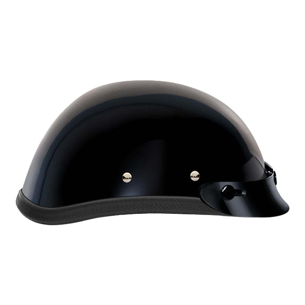 Novelty Eagle W/ Snaps- Hi-Gloss Black NOVELTY EAGLE Daytona Helmets