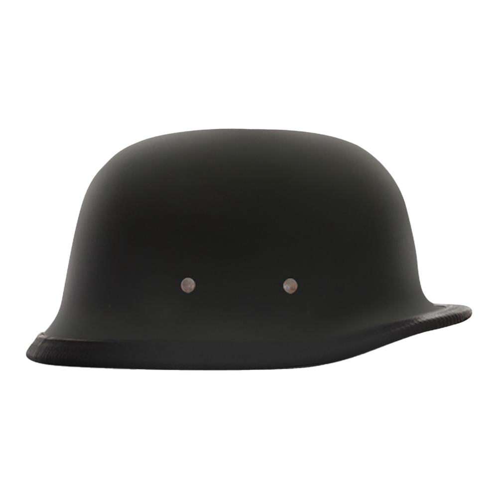 Novelty German- Dull Black NOVELTY GERMAN Daytona Helmets