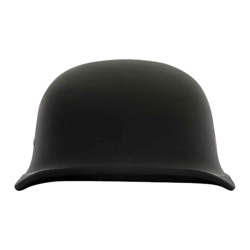 Novelty German- Dull Black NOVELTY GERMAN Daytona Helmets