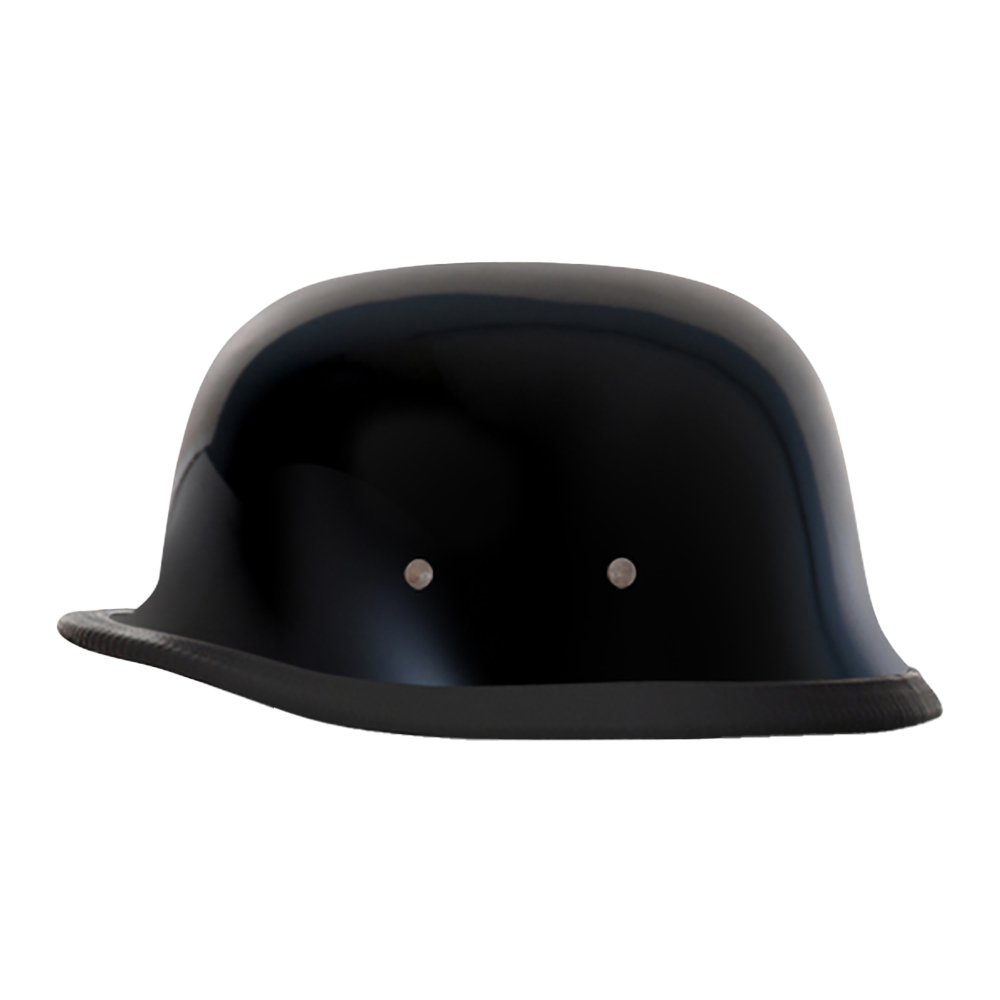 Novelty German- Hi-Gloss Black NOVELTY GERMAN Daytona Helmets