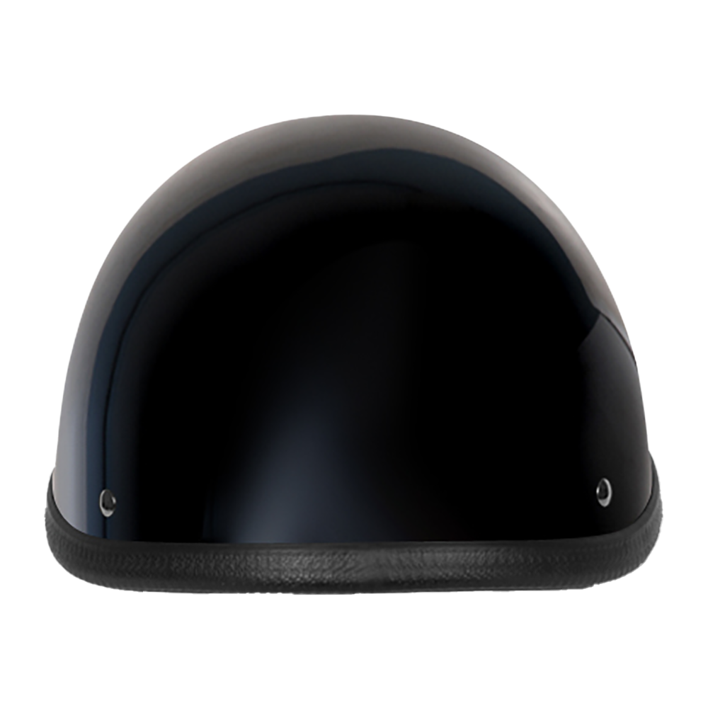 Novelty Smokey W/ Snaps- Hi-Gloss Black NOVELTY SMOKEY Daytona Helmets