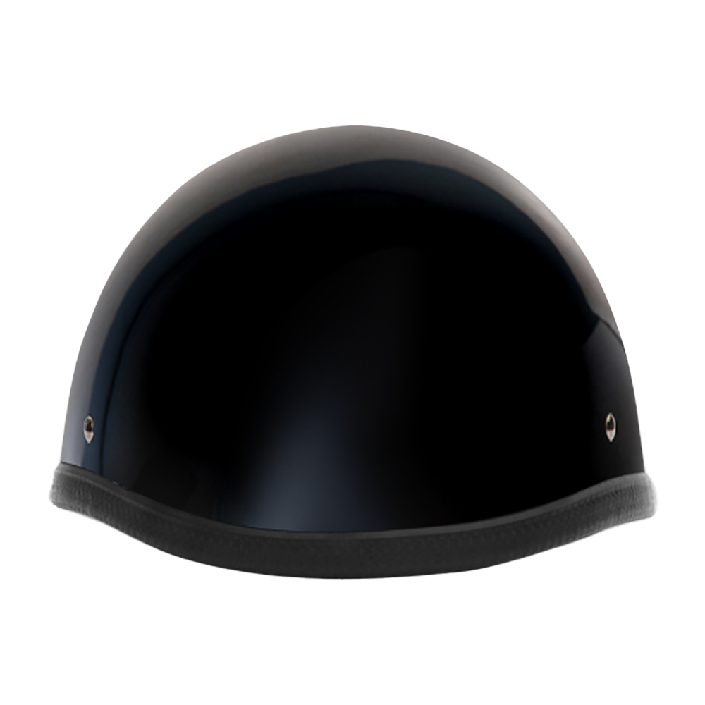 Novelty Smokey W/O Snaps- Hi-Gloss Black NOVELTY SMOKEY Daytona Helmets