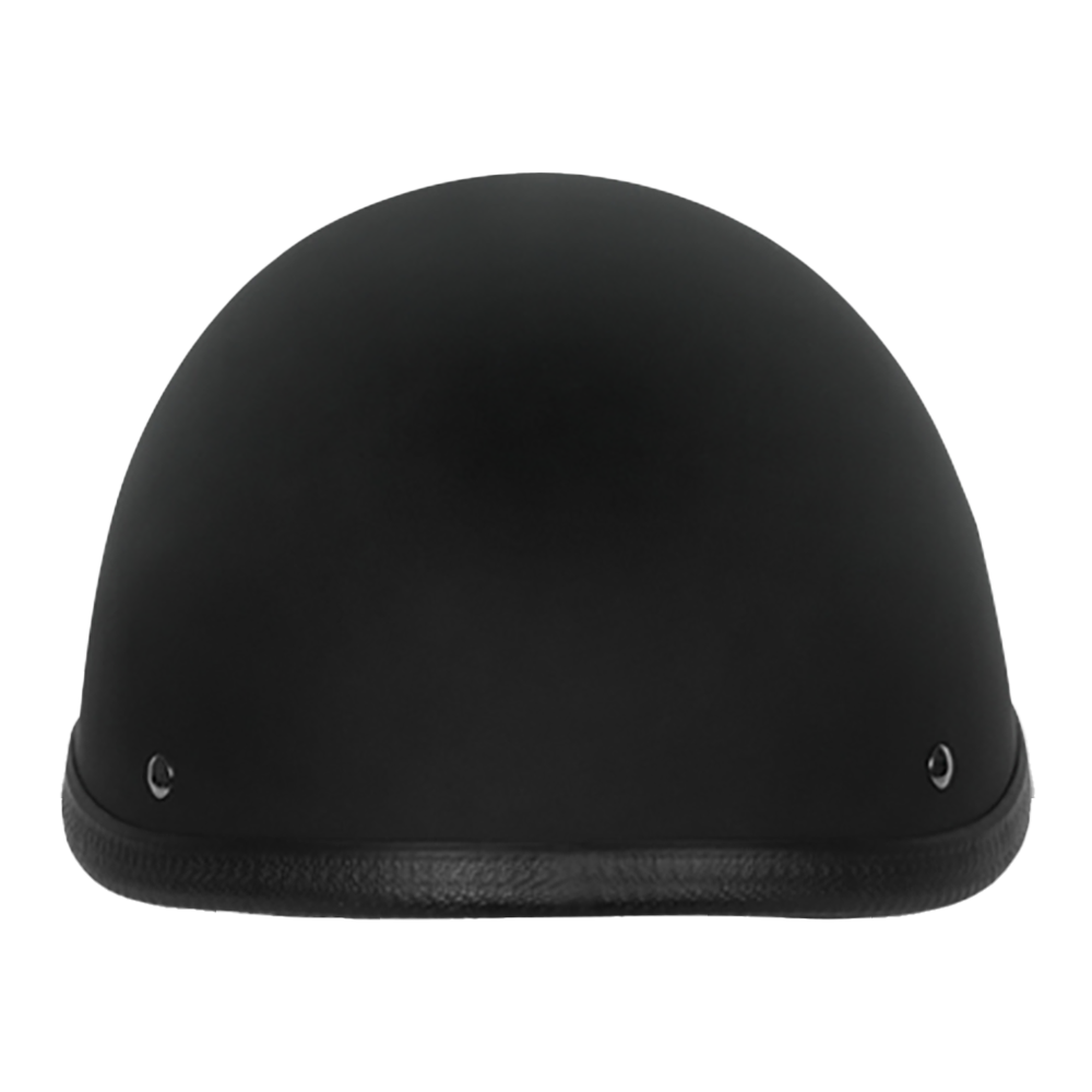 Novelty Smokey W/ Snaps- Dull Black NOVELTY SMOKEY Daytona Helmets