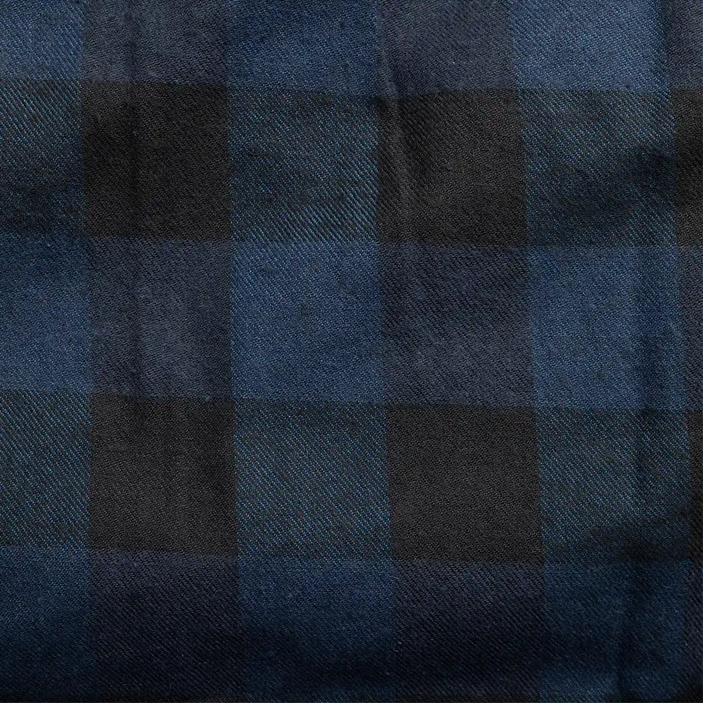 Vintage - Men’s Plaid Canvas Motorcycle flannel Shirt Men's Shirt First Manufacturing Company
