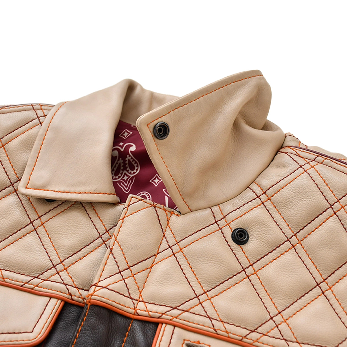 Sentinel - Men's Leather Motorcycle Vest