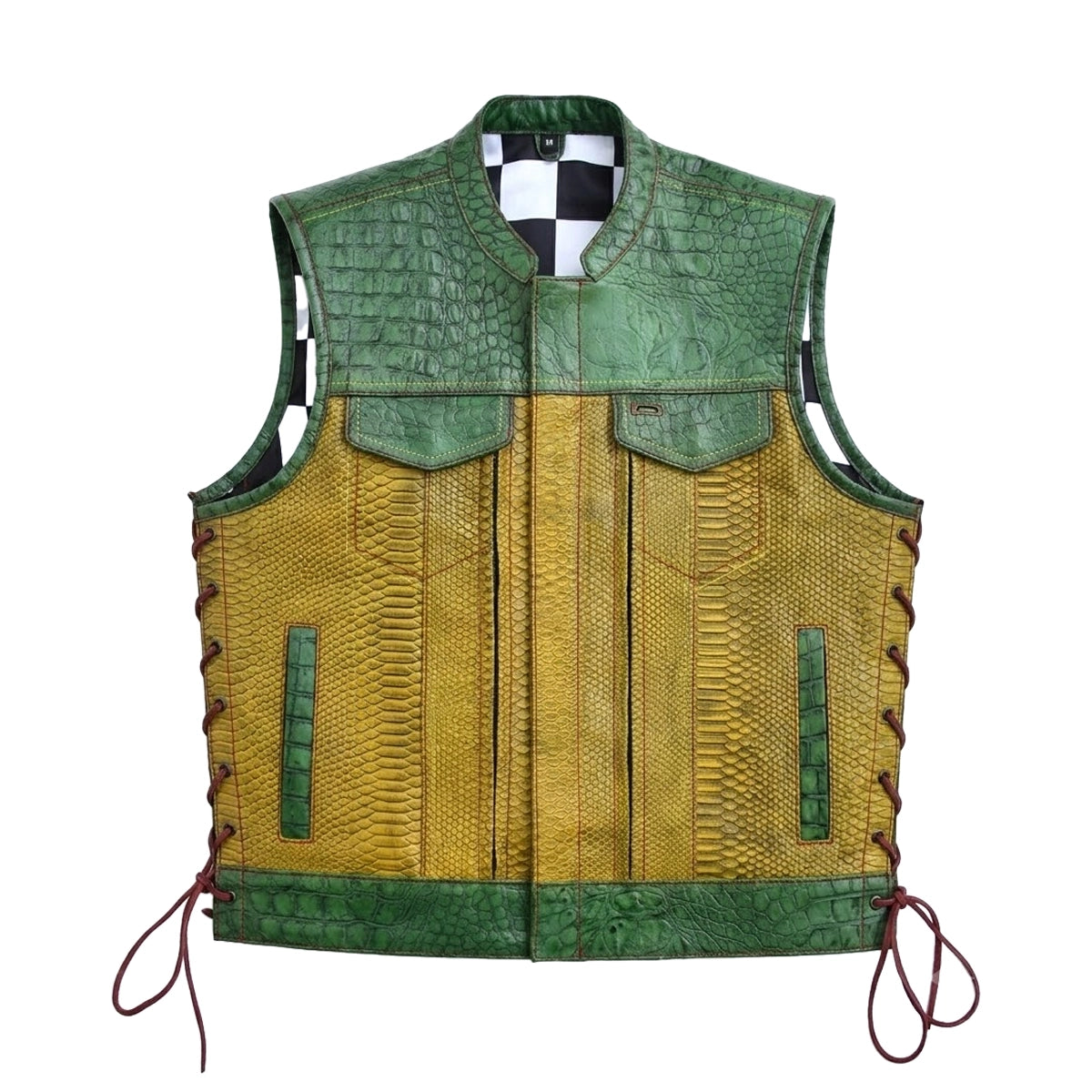 Gallop - Men's Leather Motorcycle Vest