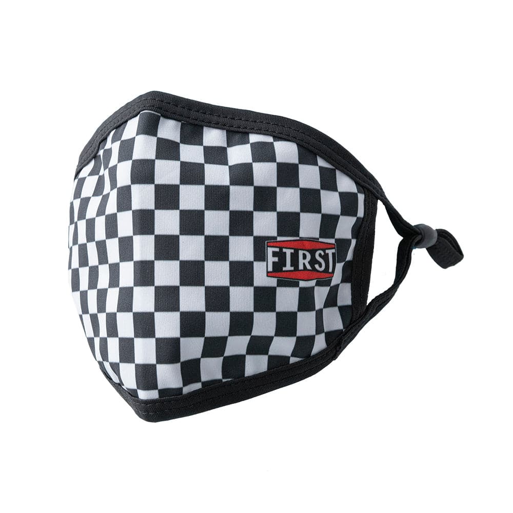 2-Ply Black & White Checkerboard Reusable Non-Medical Breathable & adjustable Ear Loops Face Masks (5-Pcs Pack) Face Mask Accessories