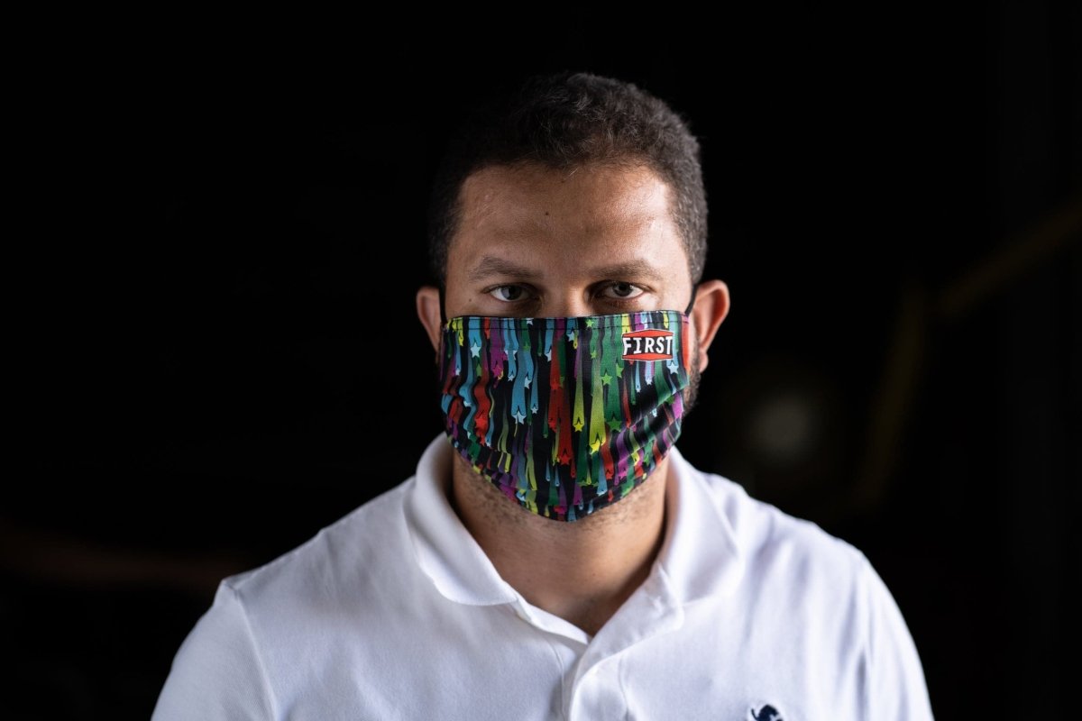 2-Ply Falling Stars Reusable Non-Medical Breathable & Elastic Ear Bands Face Masks (5-Pcs Pack) Face Mask Accessories