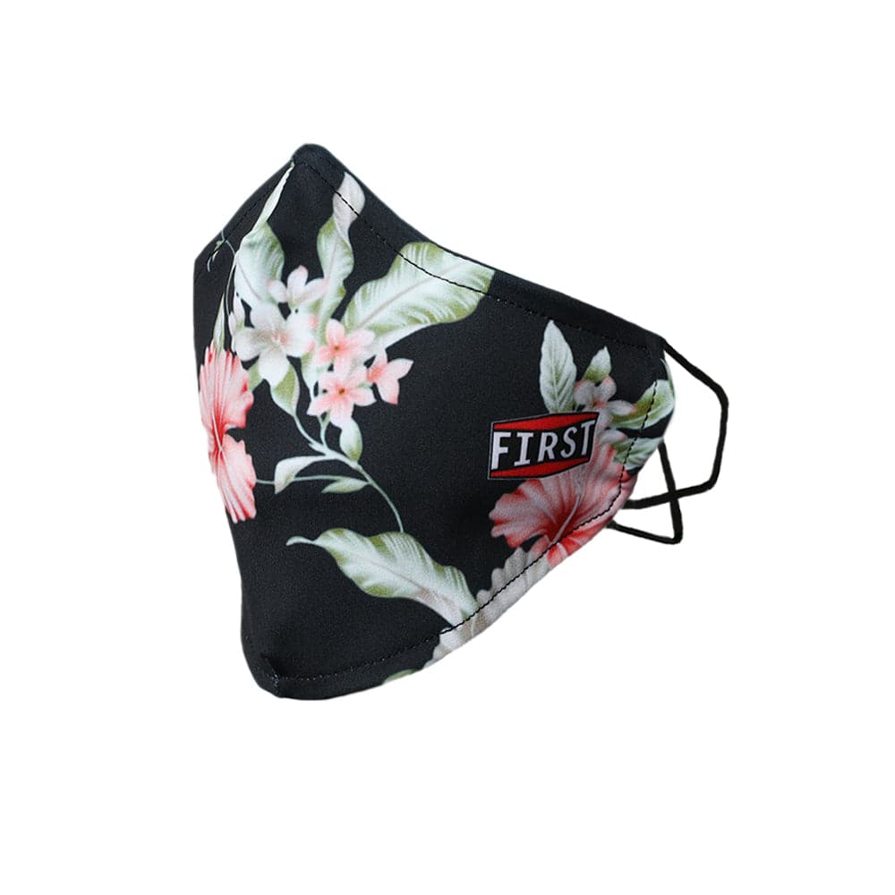 2-Ply Flower Reusable Non-Medical Breathable & Elastic Ear Bands Face Masks (5-Pcs Pack) Face Mask First Manufacturing Company