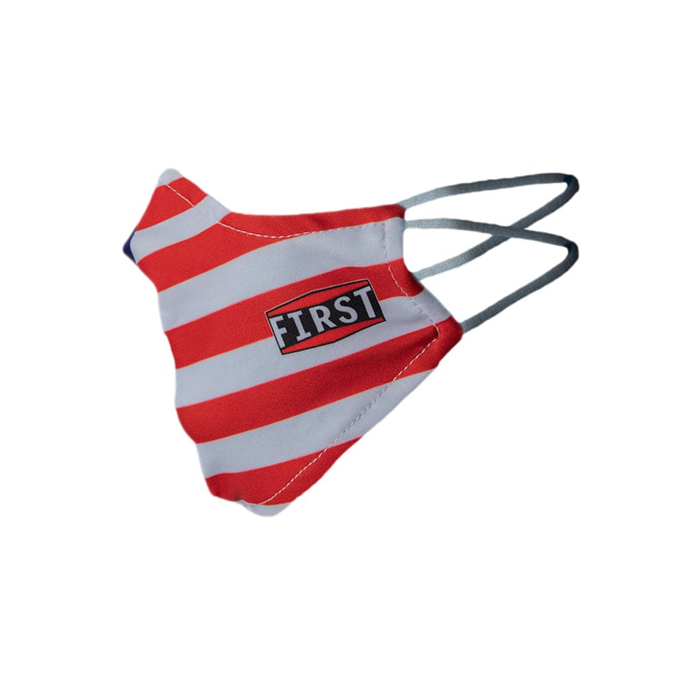 2-Ply Red White Blue Flag Reusable Non-Medical Breathable & Elastic Ear Bands Face Masks (5-Pcs Pack) Face Mask Accessories