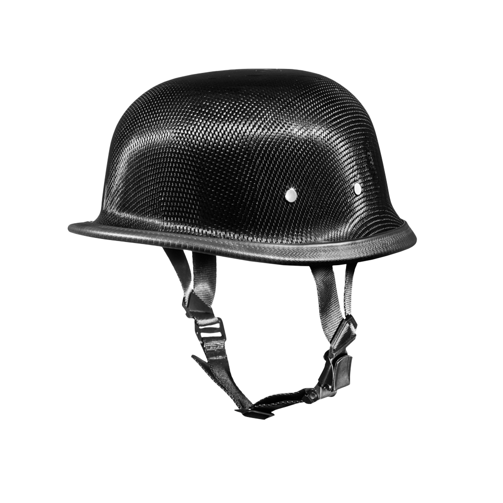 Novelty German- Grey Carbon Fiber NOVELTY CARBON FIBER Daytona Helmets