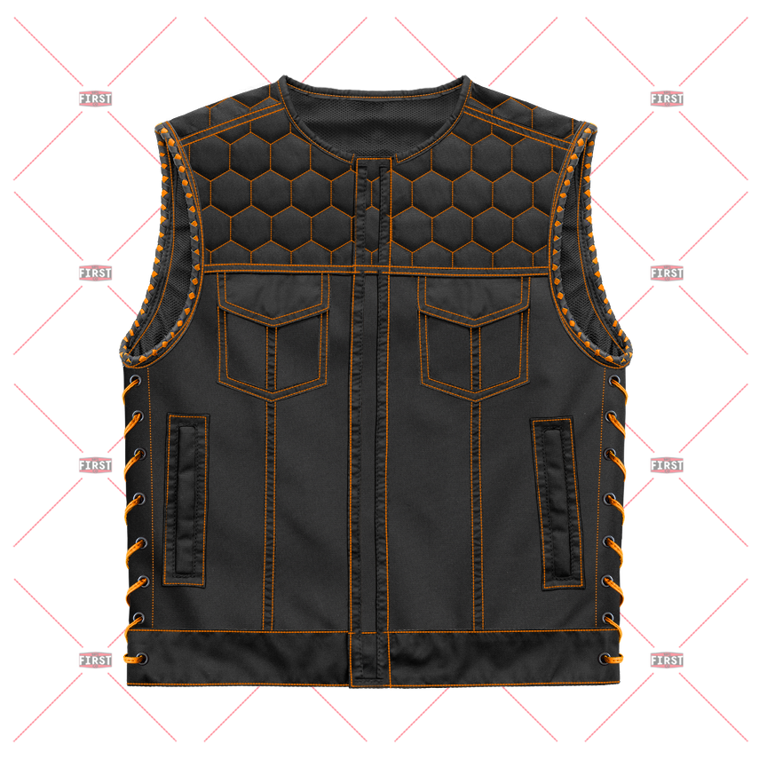 Halloween Men's Moto Mesh Custom Builder First Manufacturing Company