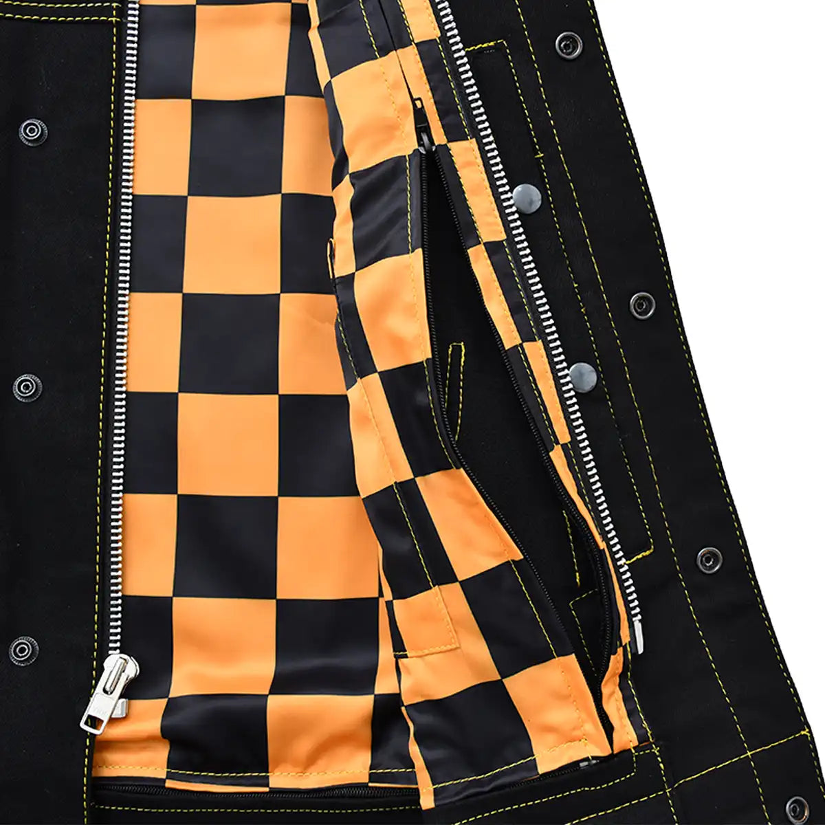 Stormrider - Men's Twill Motorcycle Vest Men's Leather Vest Vests
