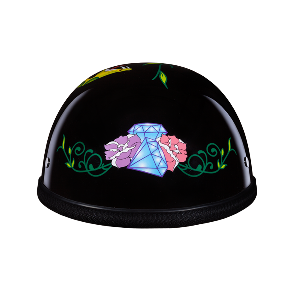 Novelty Eagle- W/ Diamond Skull NOVELTY GRAPHICS Daytona Helmets