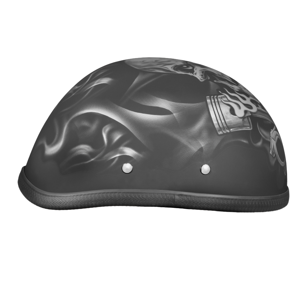 Novelty Eagle- W/ Pistons Skull NOVELTY GRAPHICS Daytona Helmets