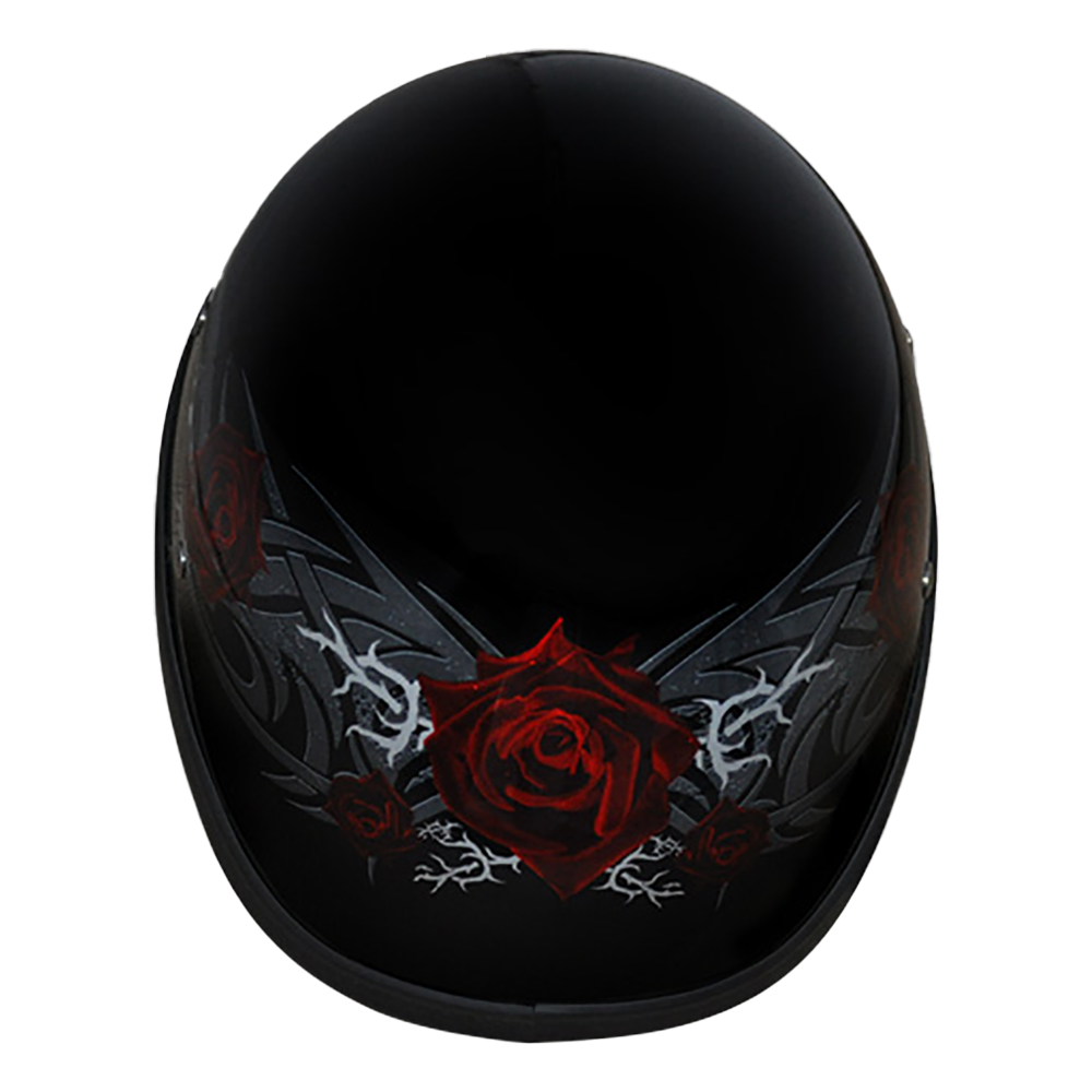 Novelty Eagle- W/ Rose NOVELTY GRAPHICS Daytona Helmets