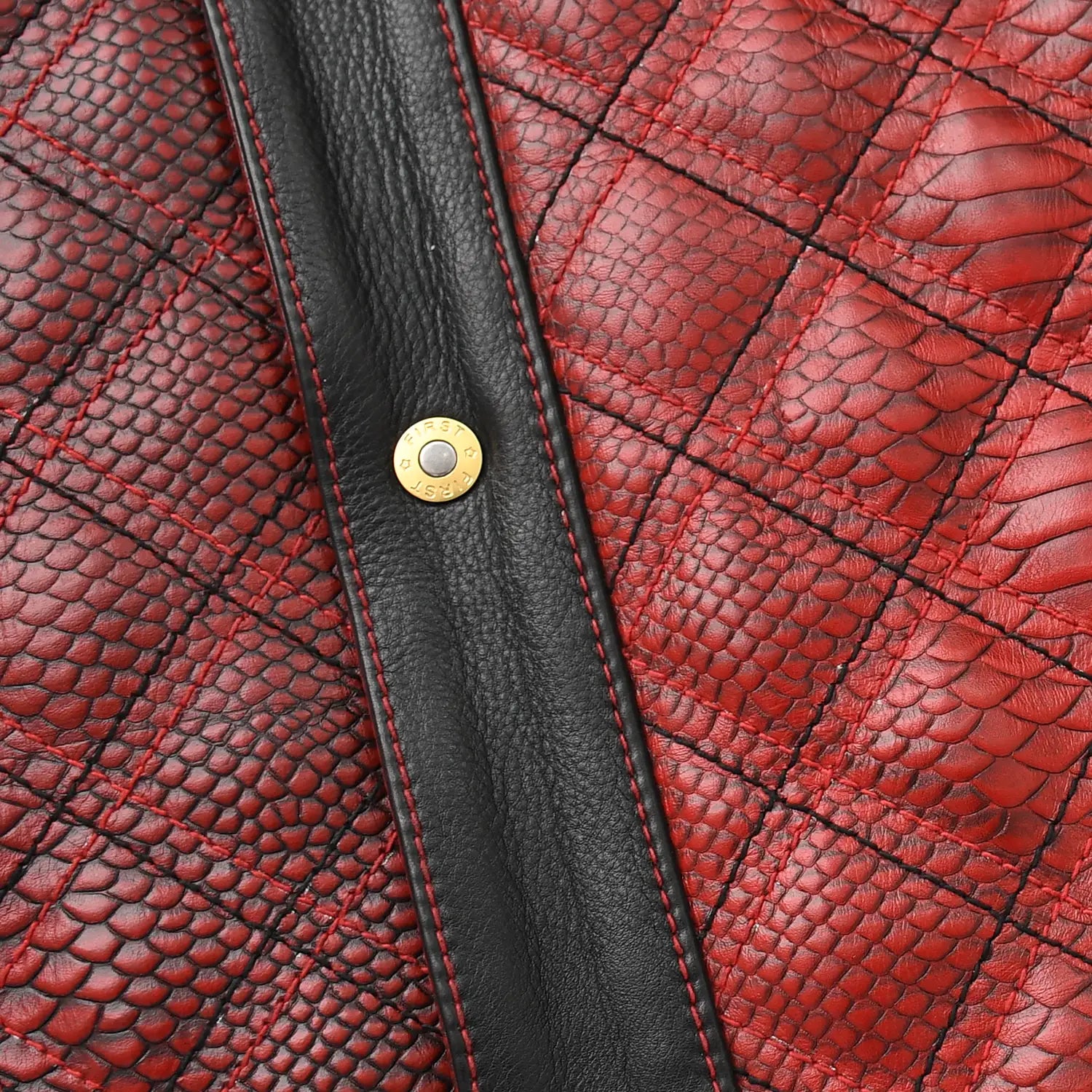 Redstrike Men’s Motorcycle Leather Jacket Men's Leather Jacket Jackets