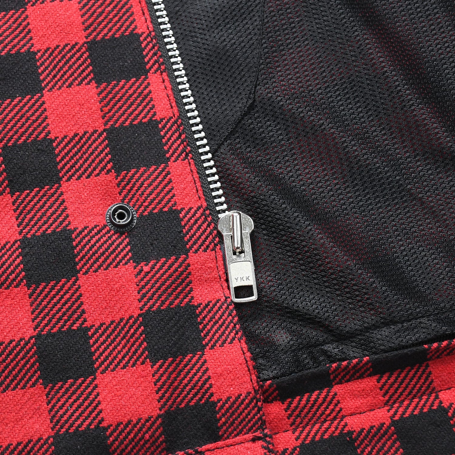 Sharp Shooter Moto Men's Canvas Vest - Recycled Men's Canvas Vests Vests