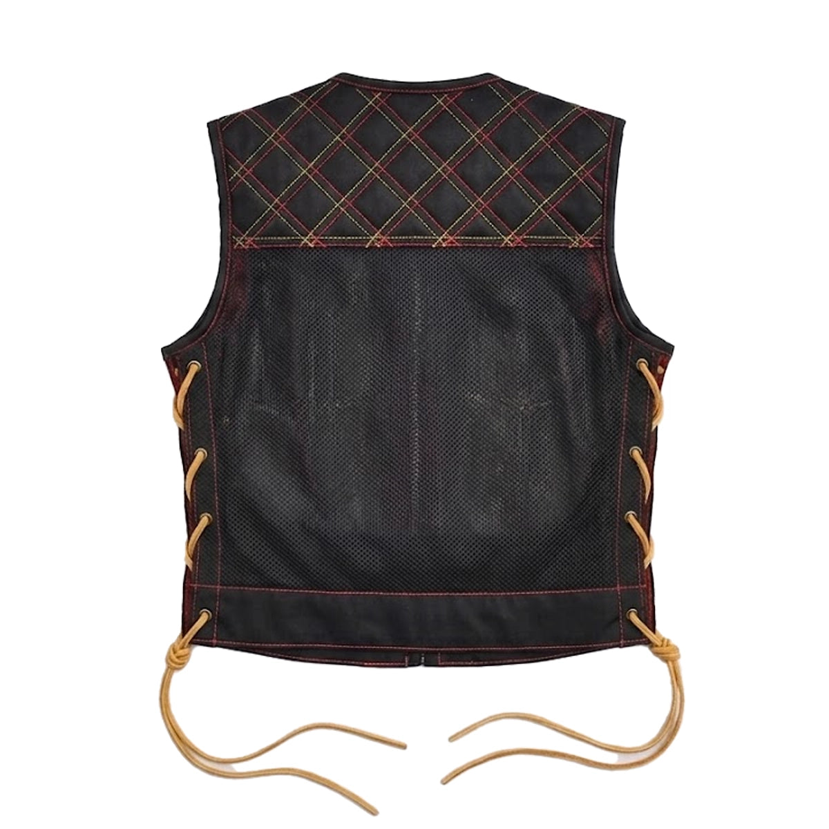 Detour - Men's Black Mesh Motorcycle Vest