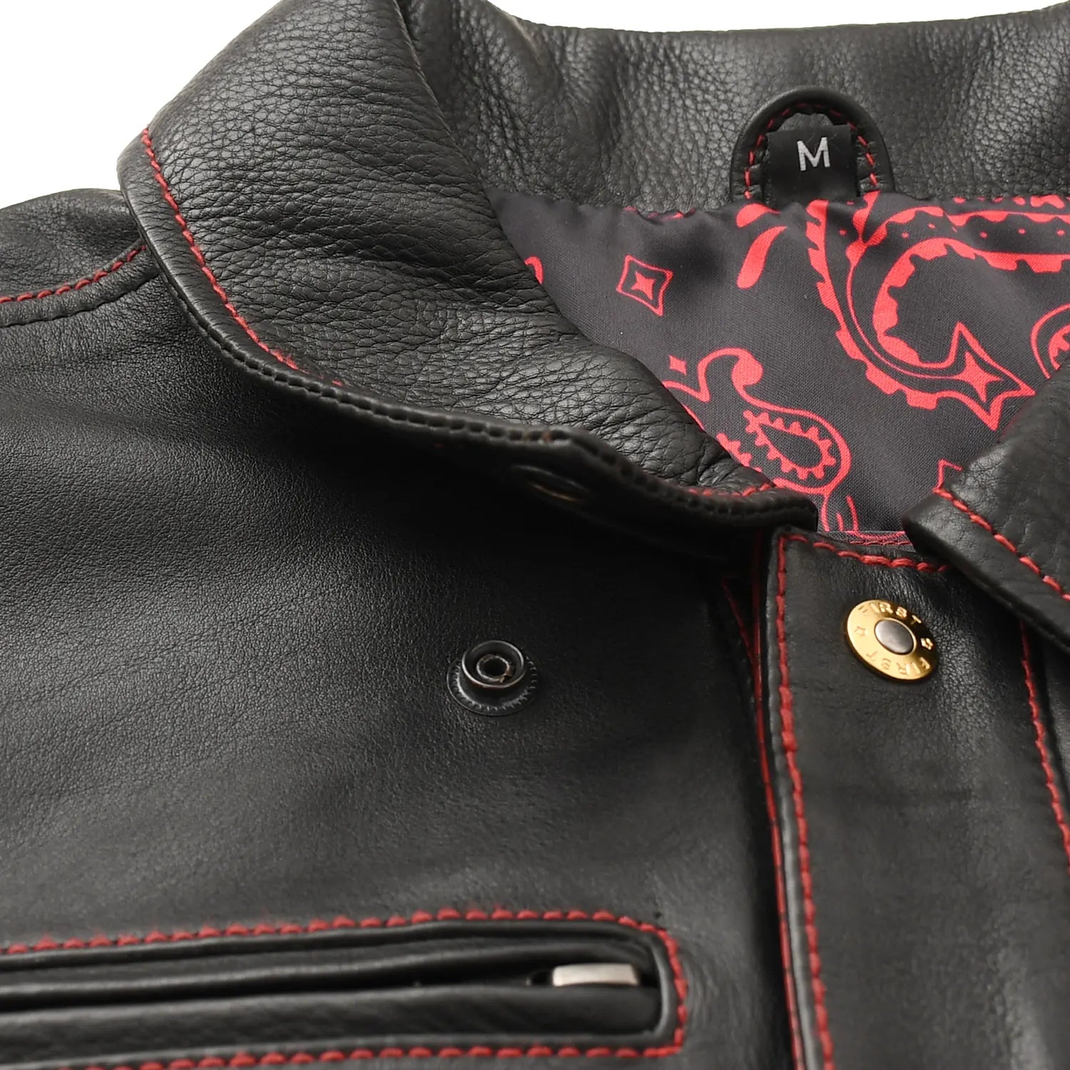 Kingsnake Men’s Motorcycle Leather Vest Men's Leather Vest Vests